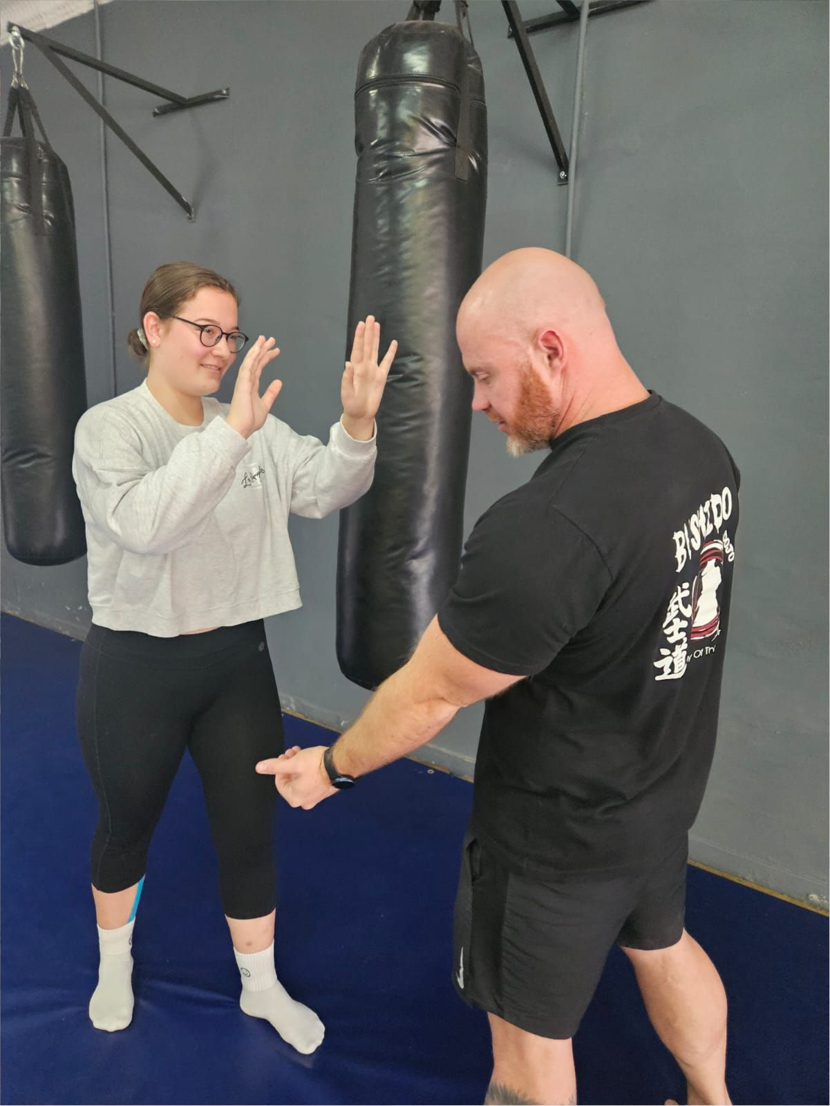 Two guided group fitness sessions each week